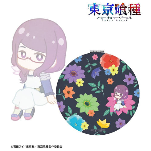 『東京喰種トーキョーグール』神代利世 Botania 丸型折りたたみミラー